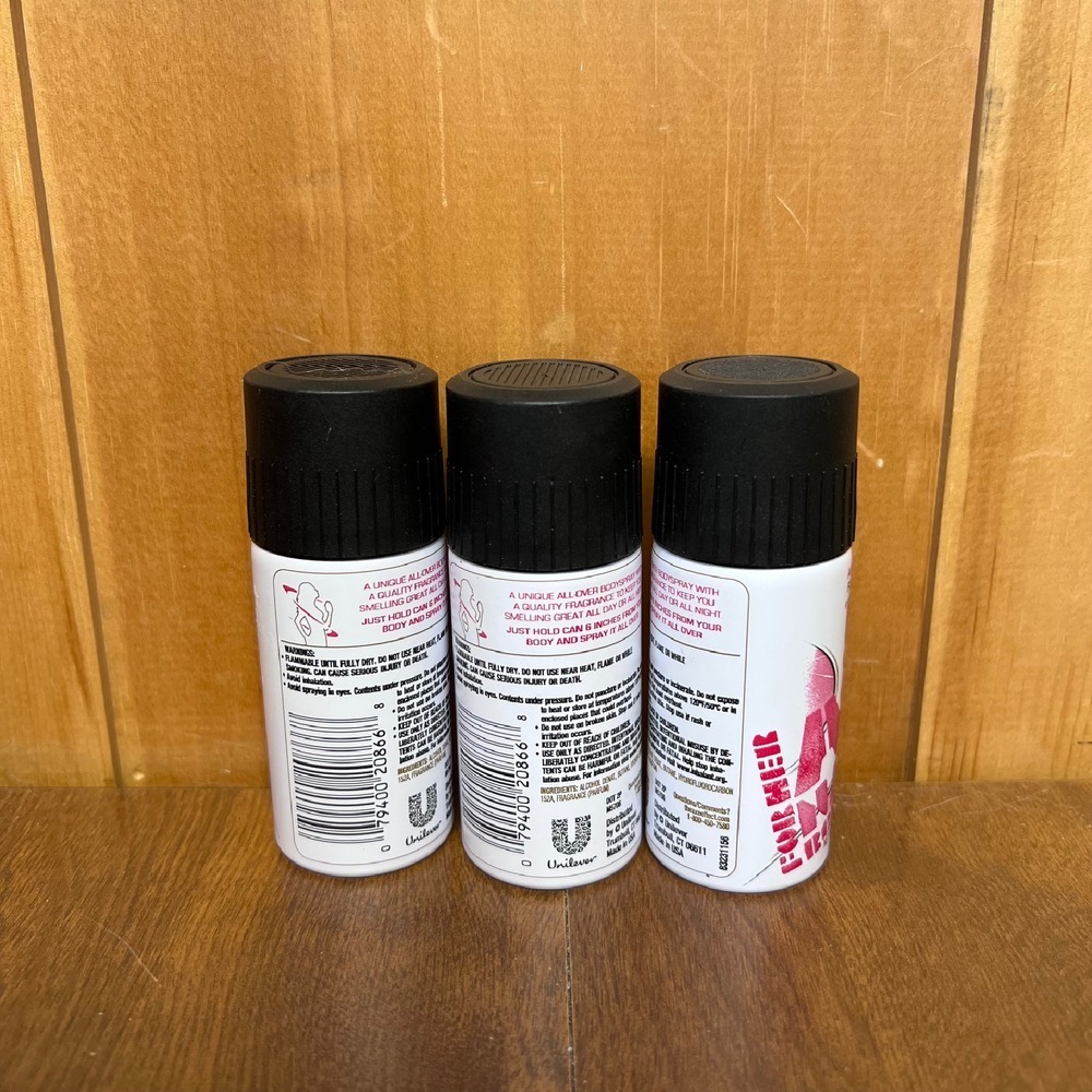 Axe Anarchy For Her Mini Body Spray Limited Edition Travel Size 1 oz (3 Pack) - Picture 2 of 2